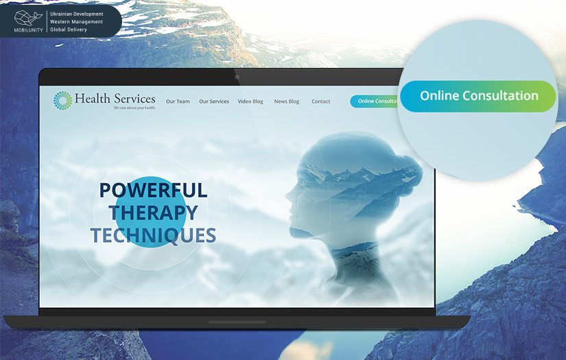 Healthcare Website (Design) screenshot 4